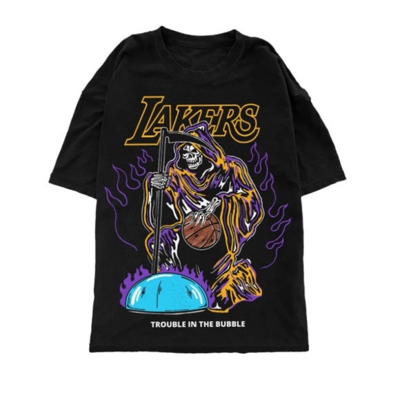 Warren Lotas | Shirts | Warren Lotas Lakers Trouble In The Bubble